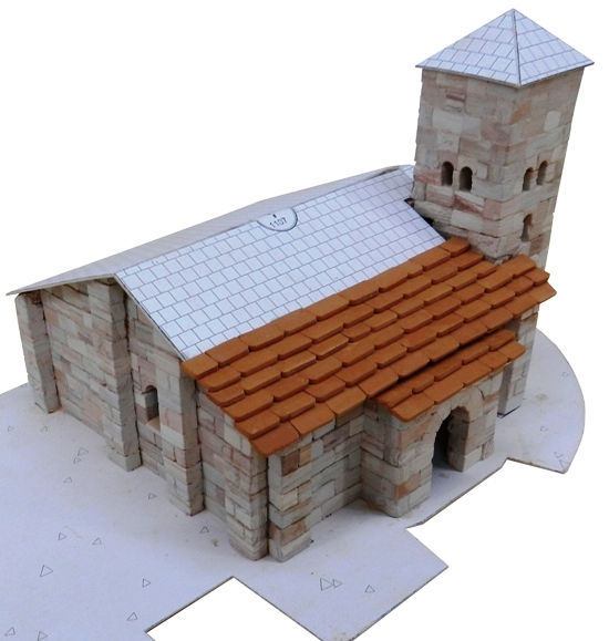 Iglesia de Santa Cecilia model kit 