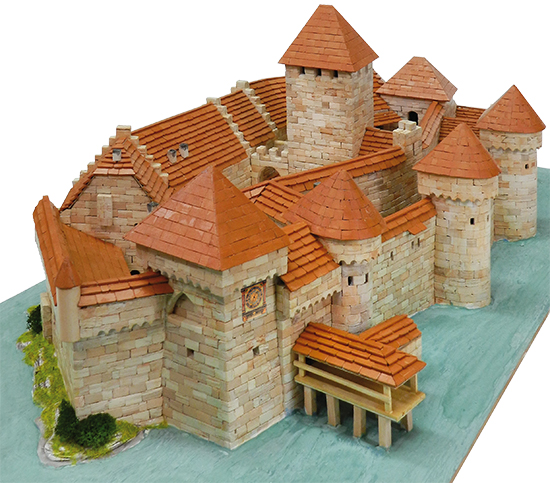 Chateau de Chillon maqueta 