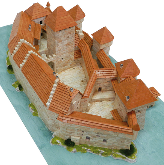 Kit de construcción del Castillo de Chillon 
