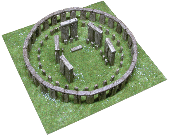 Stonehenge maqueta