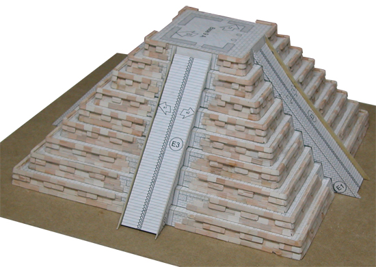 Kukulcan maqueta 