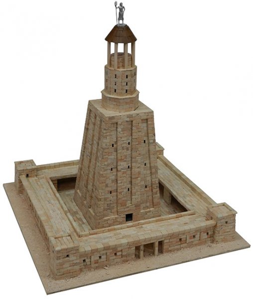 Faro de Alejandria - Maqueta - Recreación
