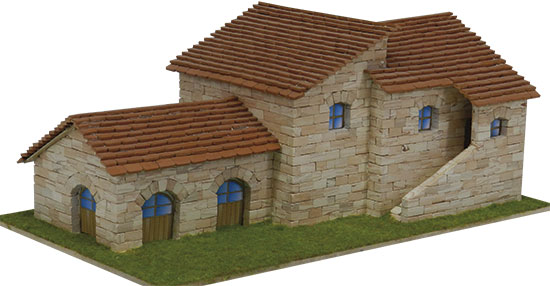 Villa Toscana maqueta 