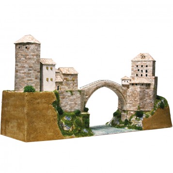 01204-Stari-Most-model-kit-maqueta-set-construction