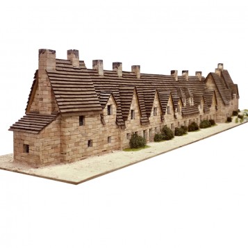 01601-bibury-arlington-row-model-kit-set
